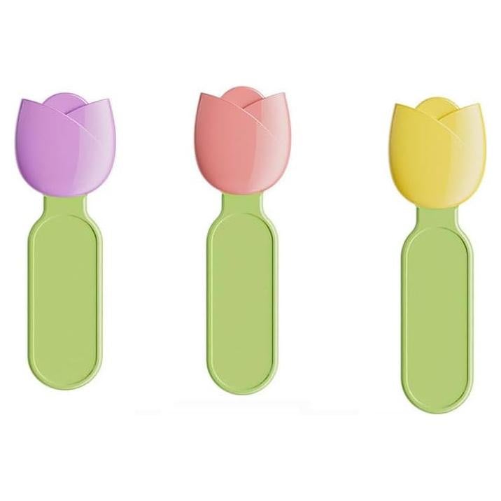 Paquete de 3 Elevadores de Asiento de Inodoro ReignSword Flor Verde