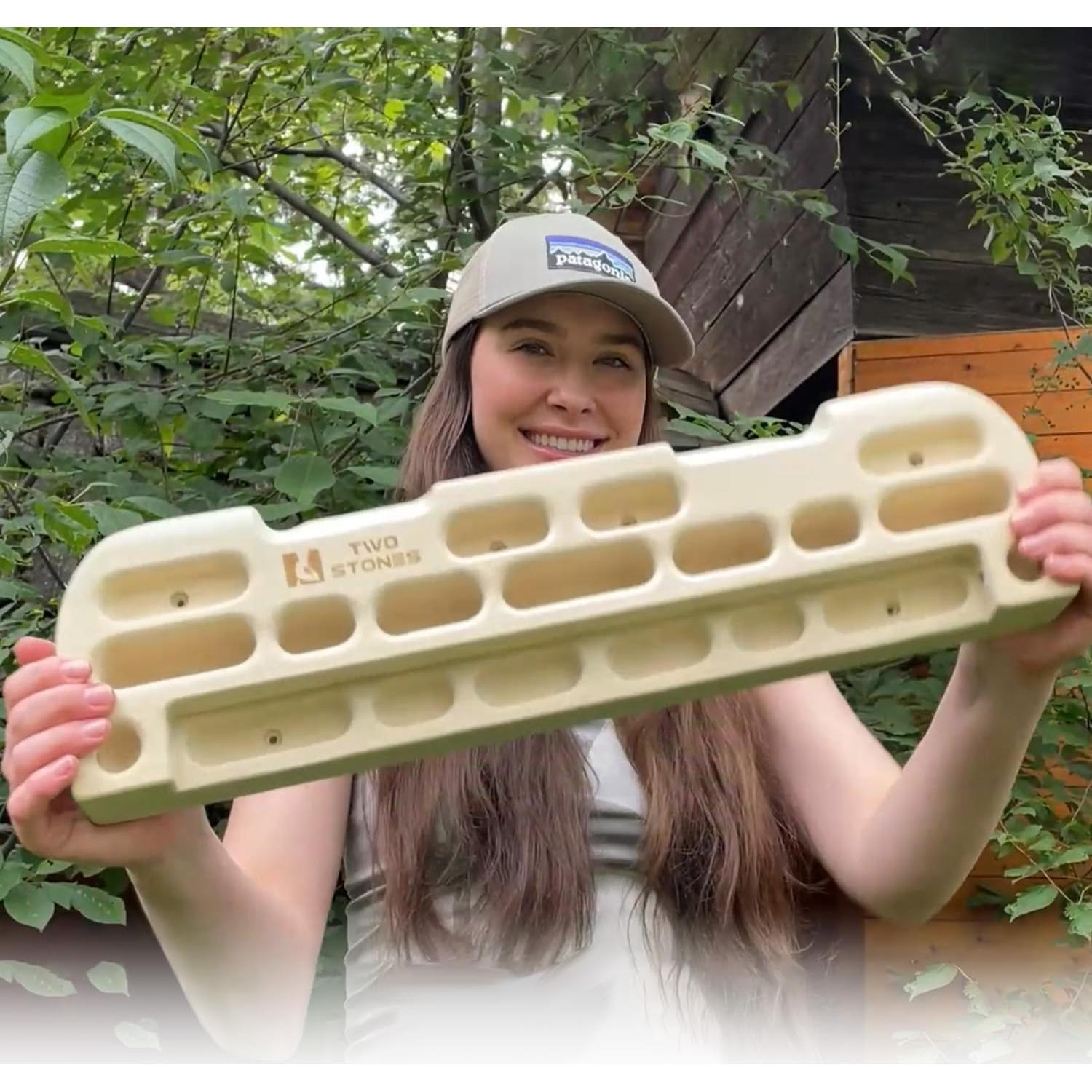 Tabla de Escalada TWO STONES con Agarre para Entrenamiento