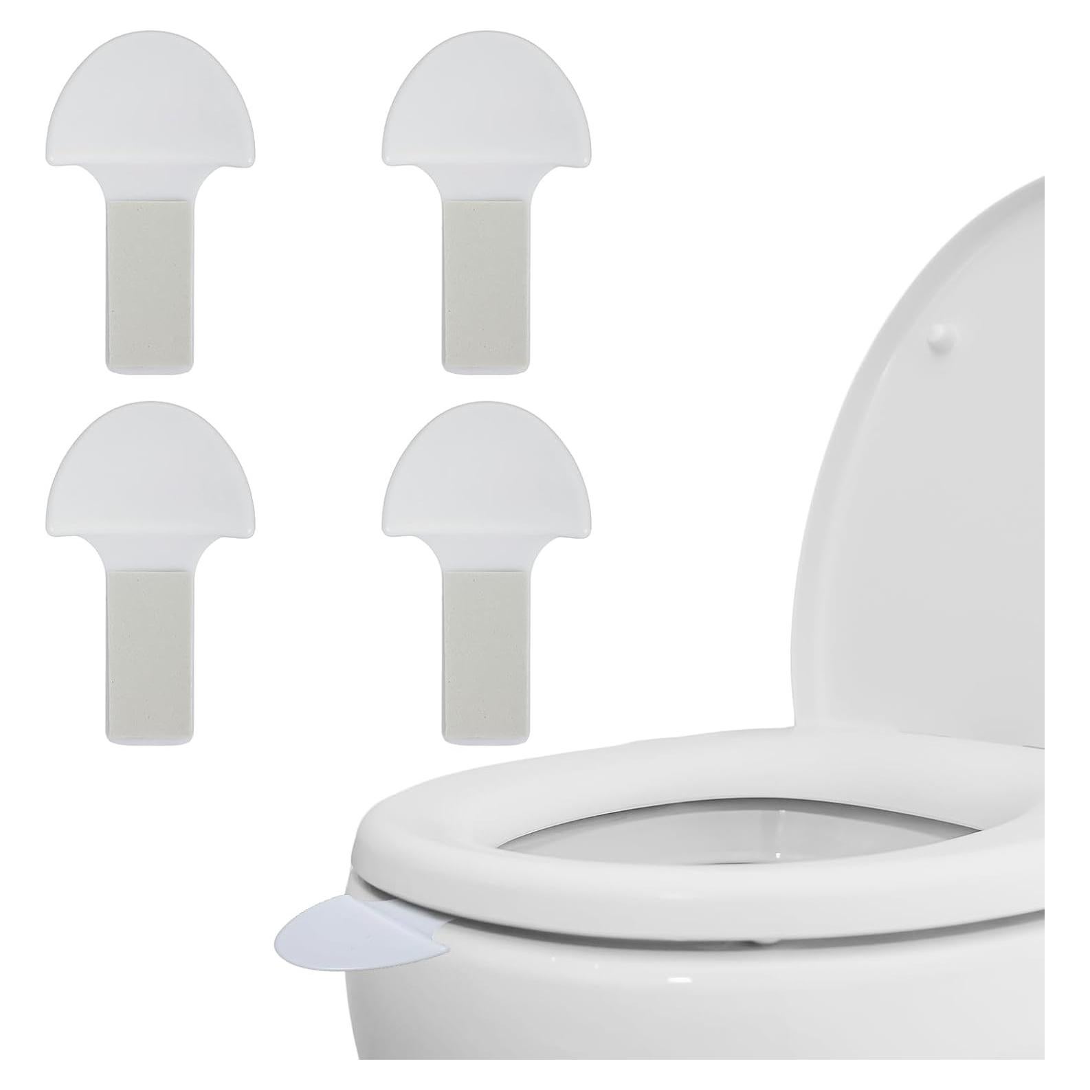 Elevador de Tapa de Inodoro Autoadhesivo Hpmjz 4 Piezas