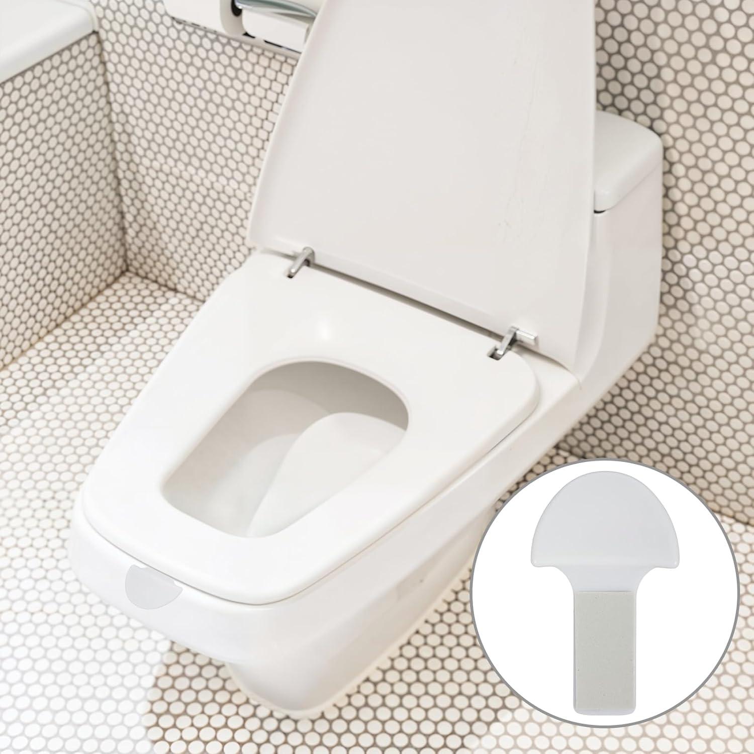 Elevador de Tapa de Inodoro Autoadhesivo Hpmjz 4 Piezas