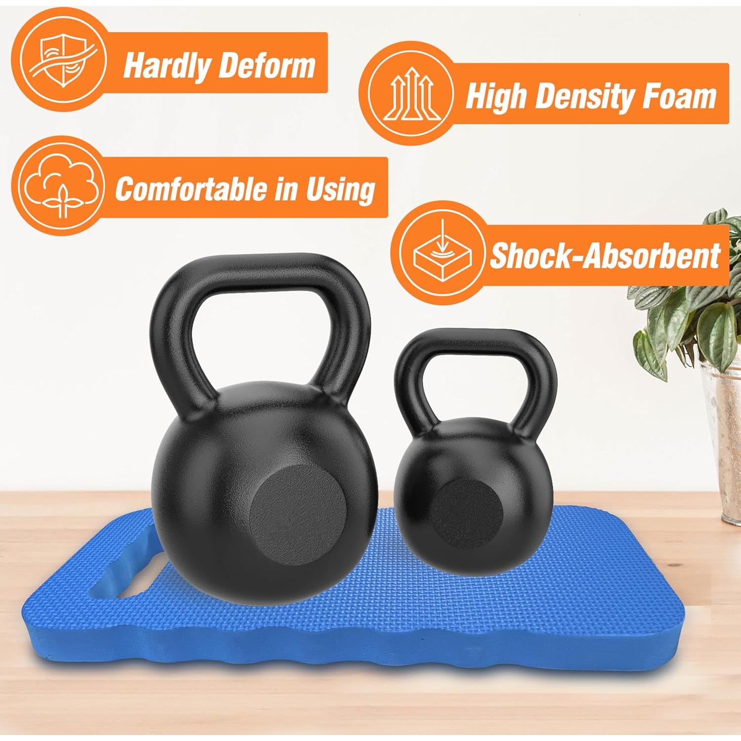 Almohadilla de Rodillas Gardzen 40.64x20.32cm Multiusos Azul