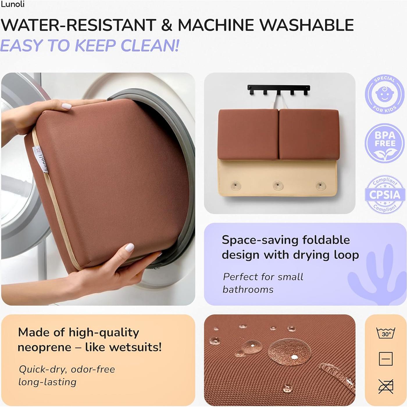 Juego de Almohadillas para Rodillas y Codos Lunoli 1.21 kg