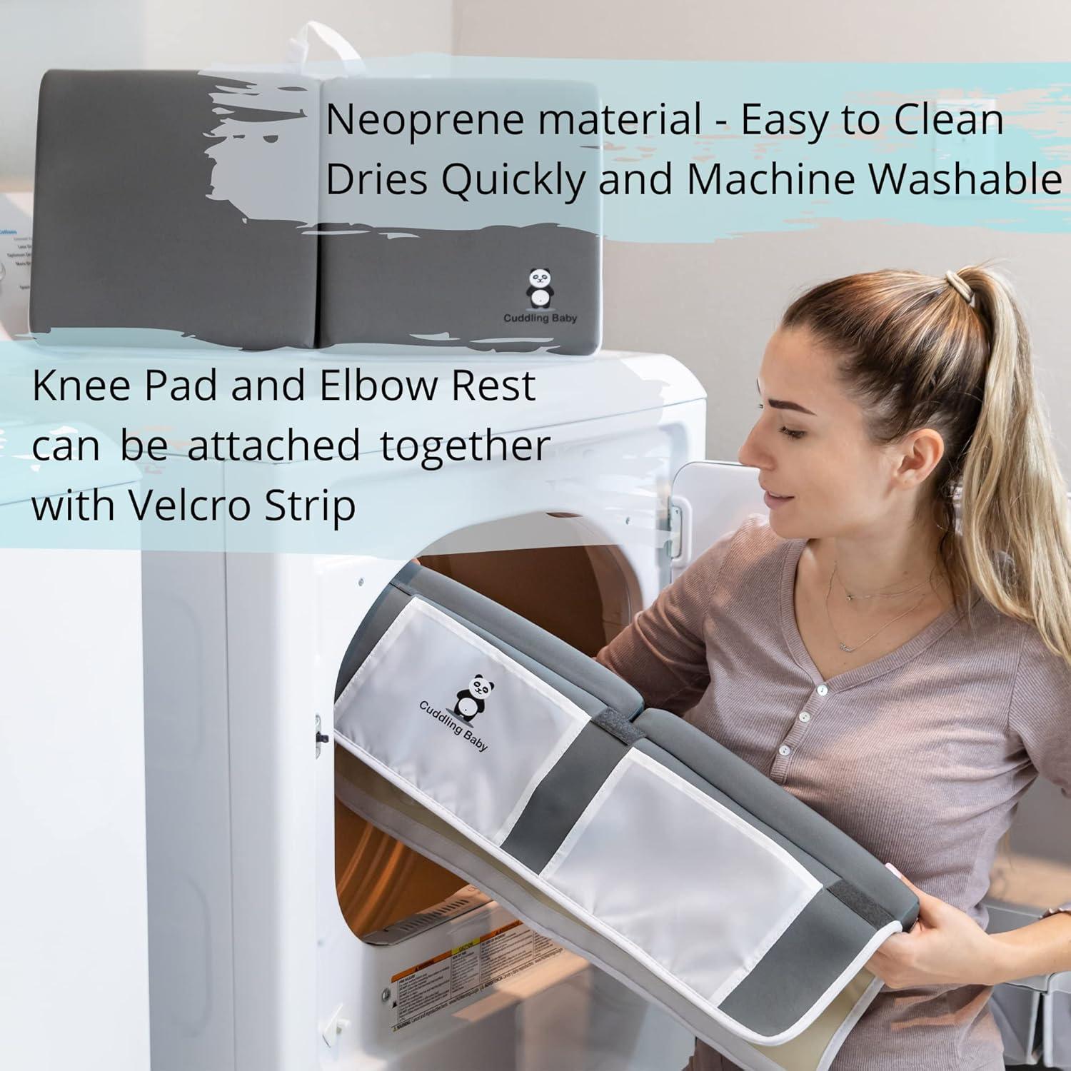 Juego de Almohadilla para Rodillas y Toalla con Capucha Oso