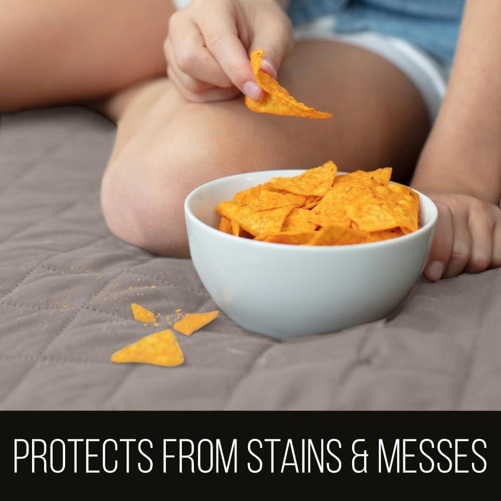 Funda de Sofá Sofa Shield Reversible 70" (177.8 cm) Taupe Claro