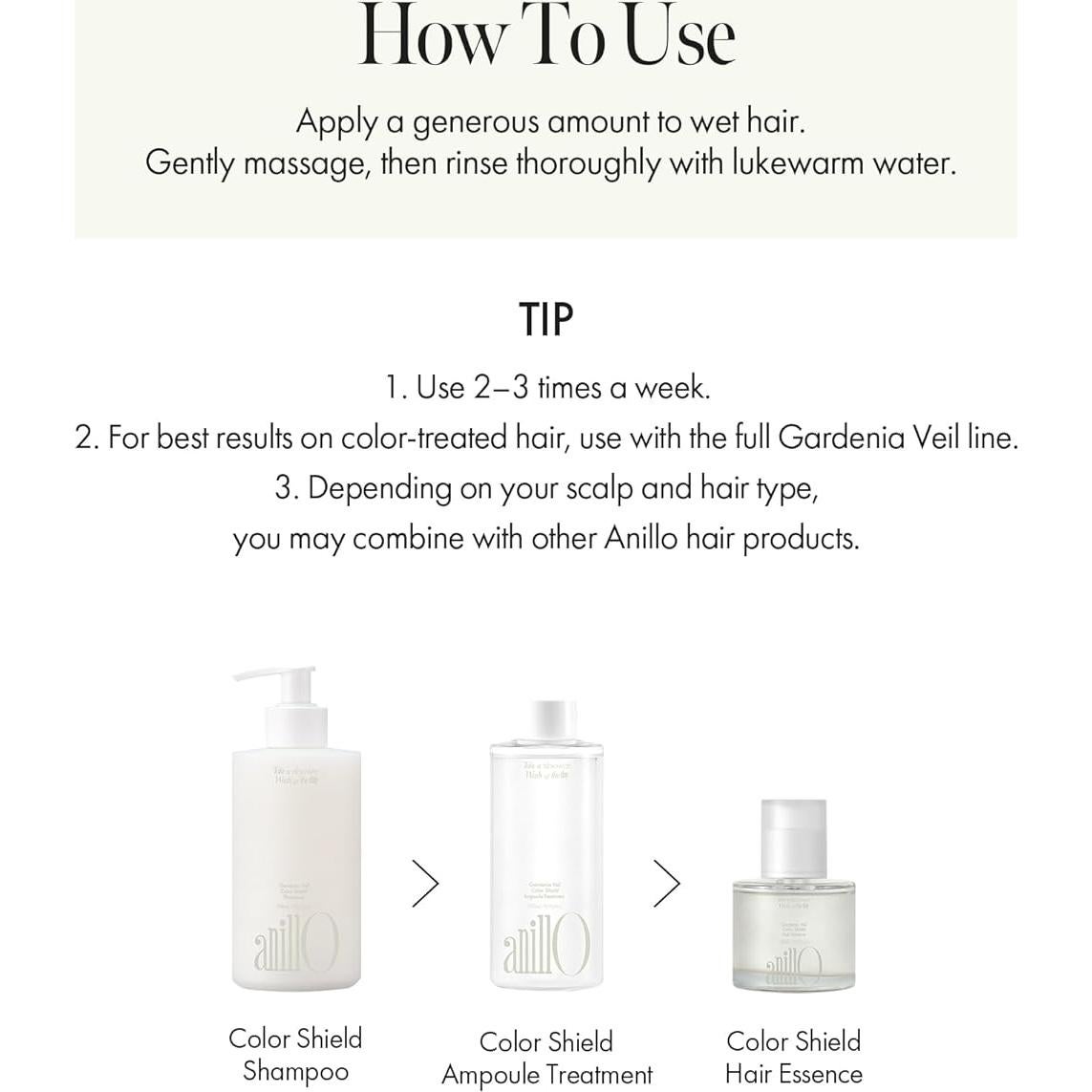 Mascarilla Capilar ANILLO Gardenia Veil 200 ml - Brillo y Protección Color