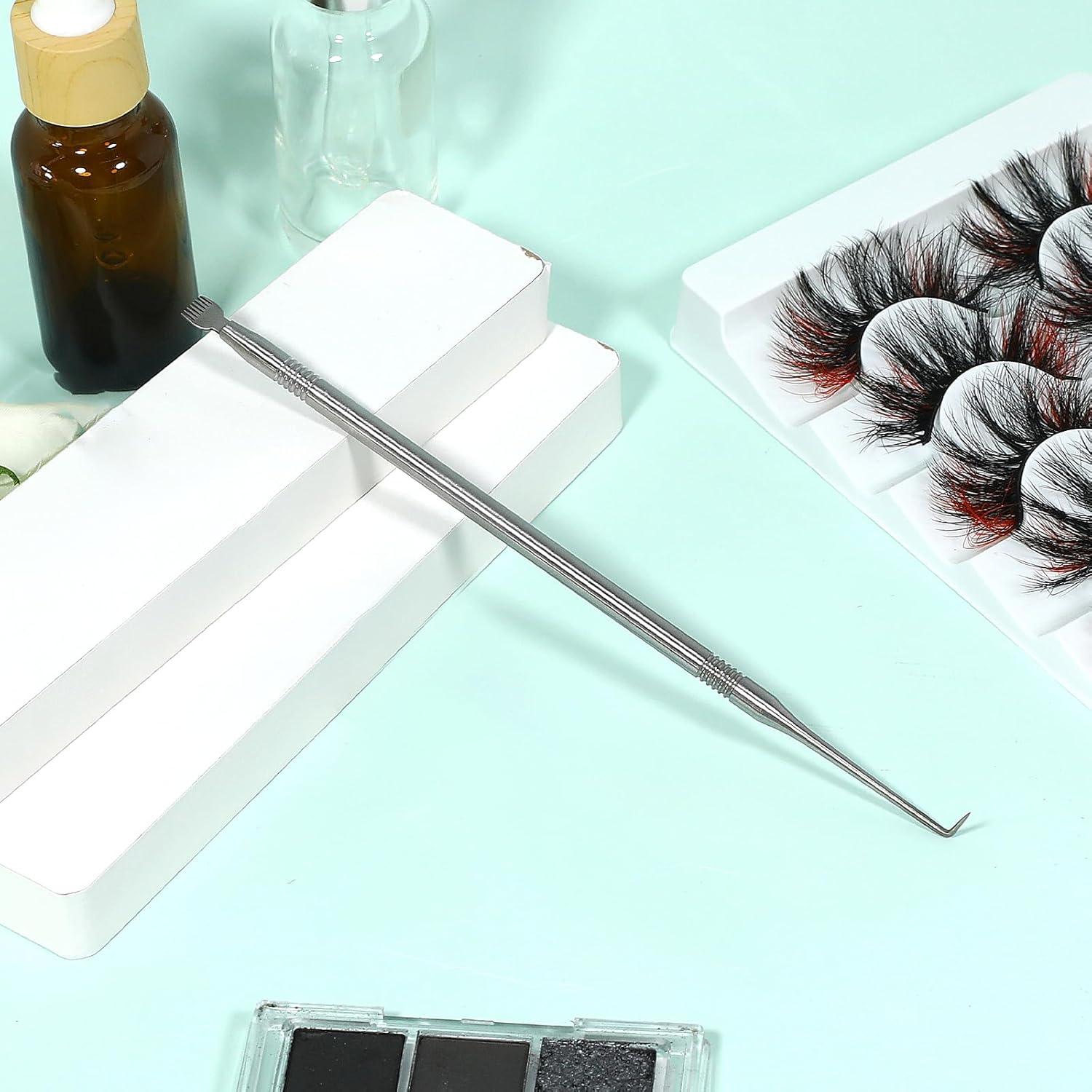 Kit de Elevación de Pestañas MOZEAT LENS - 2 Piezas Acero Inoxidable