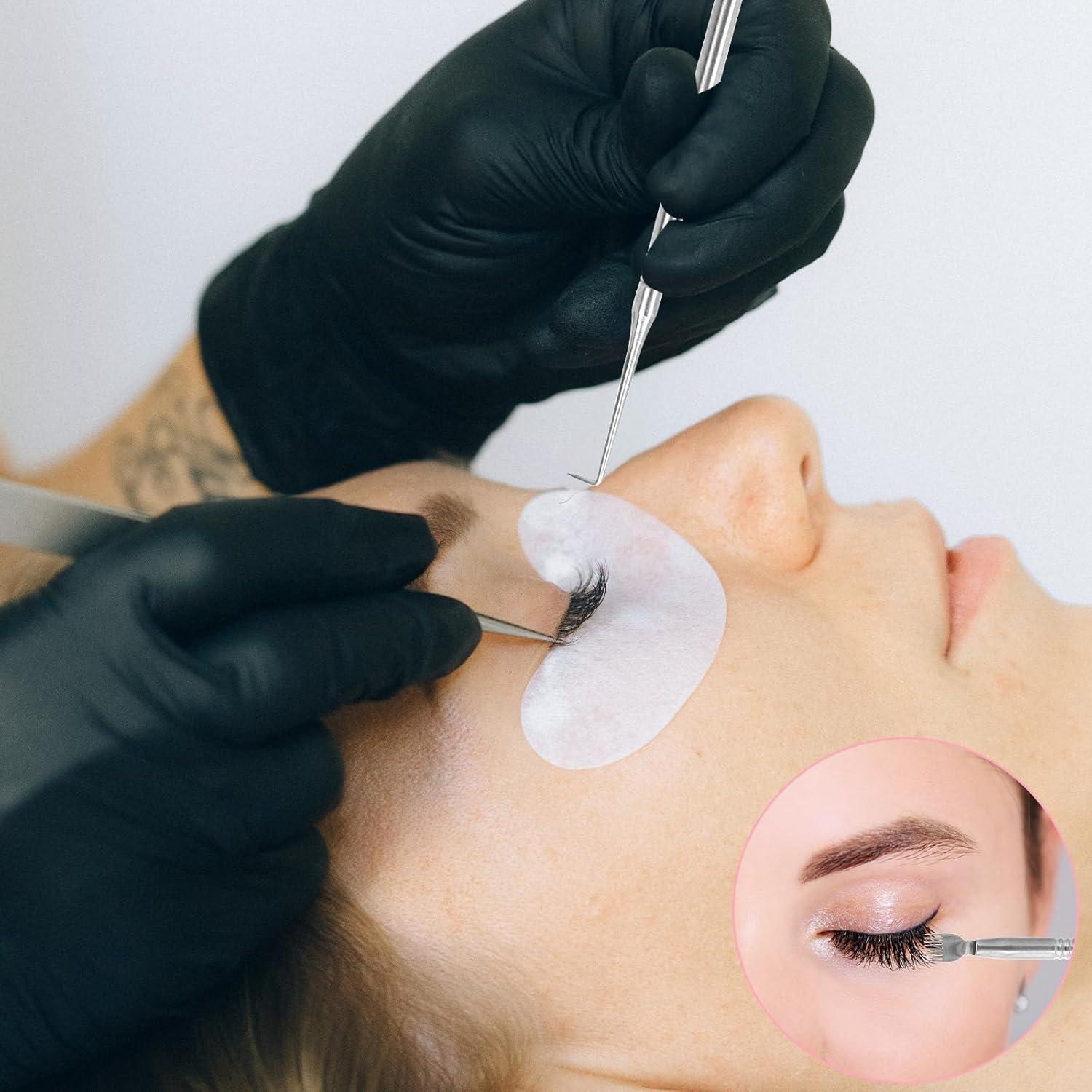 Kit de Elevación de Pestañas MOZEAT LENS - 2 Piezas Acero Inoxidable