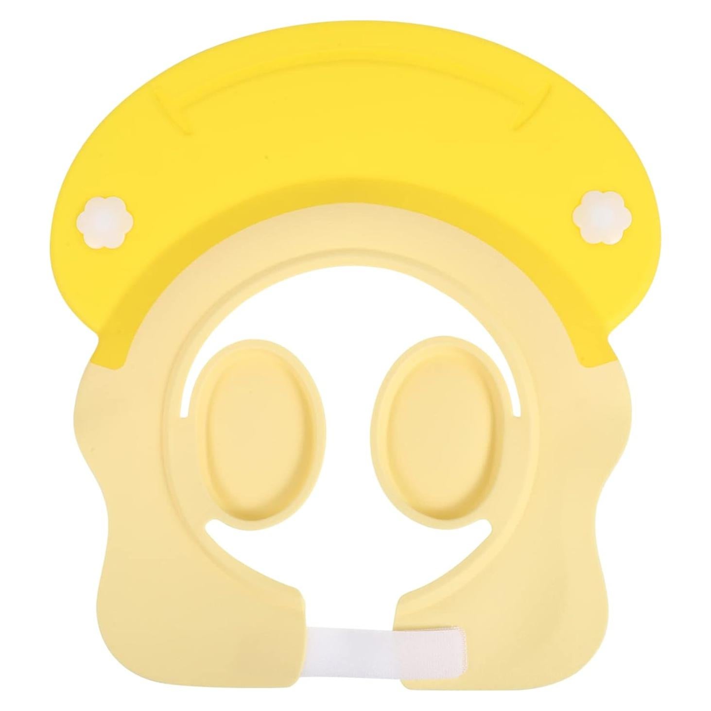 Gorro de Ducha para Bebé Unisex Amarillo TPE Impermeable