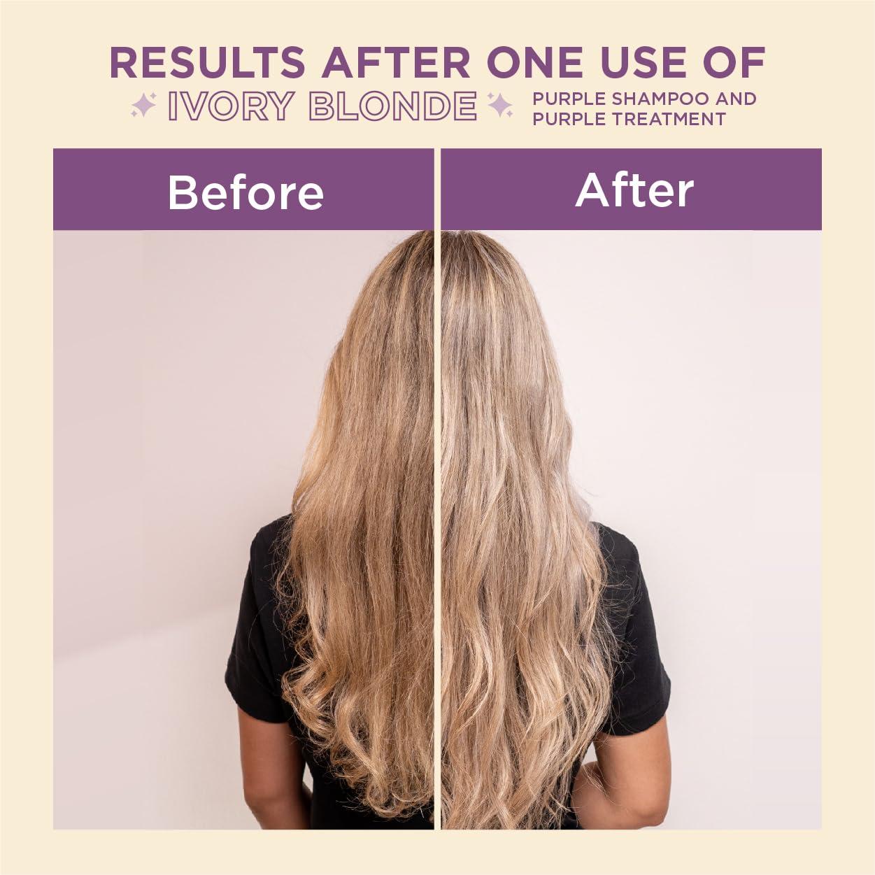 Mascarilla Toning Morada Blondz Only 350 ml con Aceite de Argán