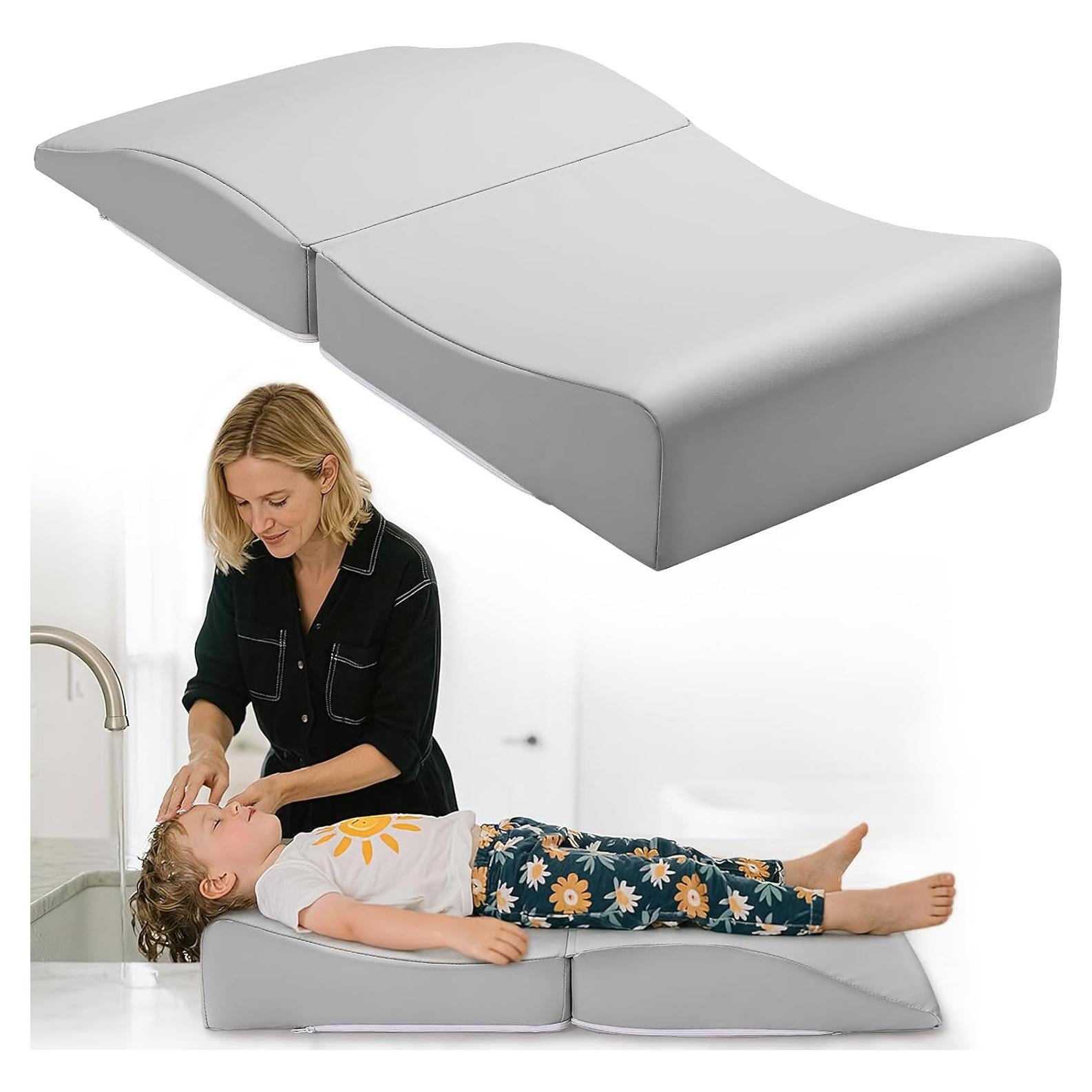 Estación de Lavado de Cabello Noverlife Gris para Niños, 80x40cm