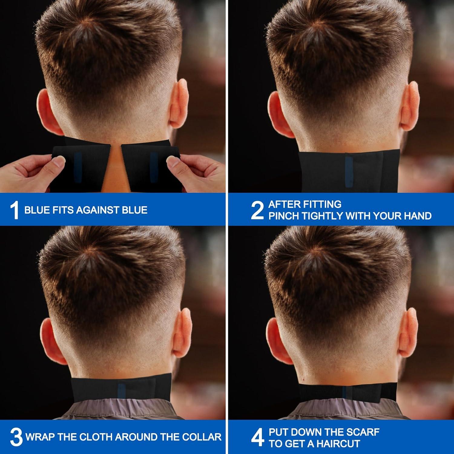 Rollos de Papel Desechable para Cuello de Barbero NICEMOVIC - 5 Rollos, 500 Tiras