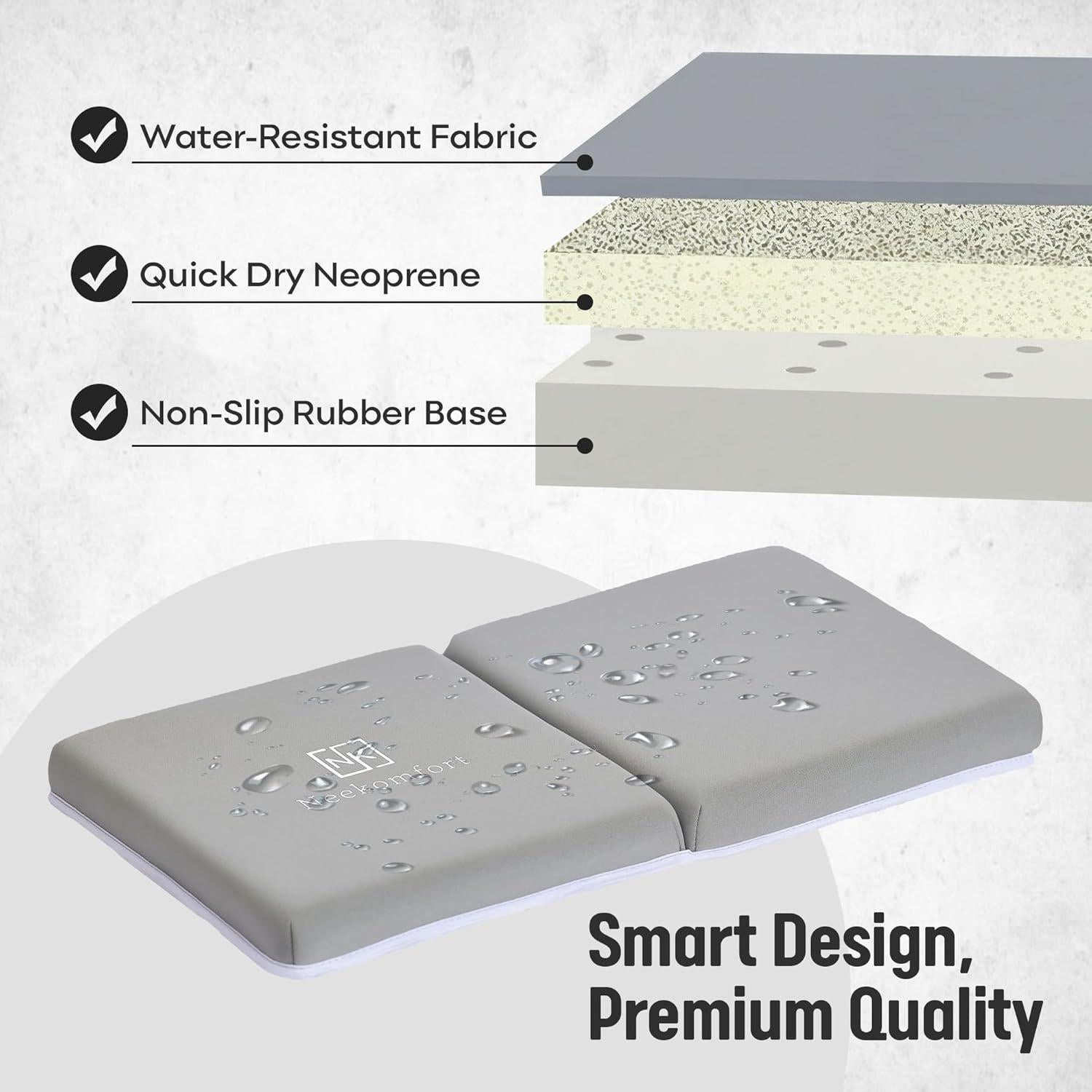 Juego de Almohadilla para Rodillas y Codos Neekomfort - 2 Piezas