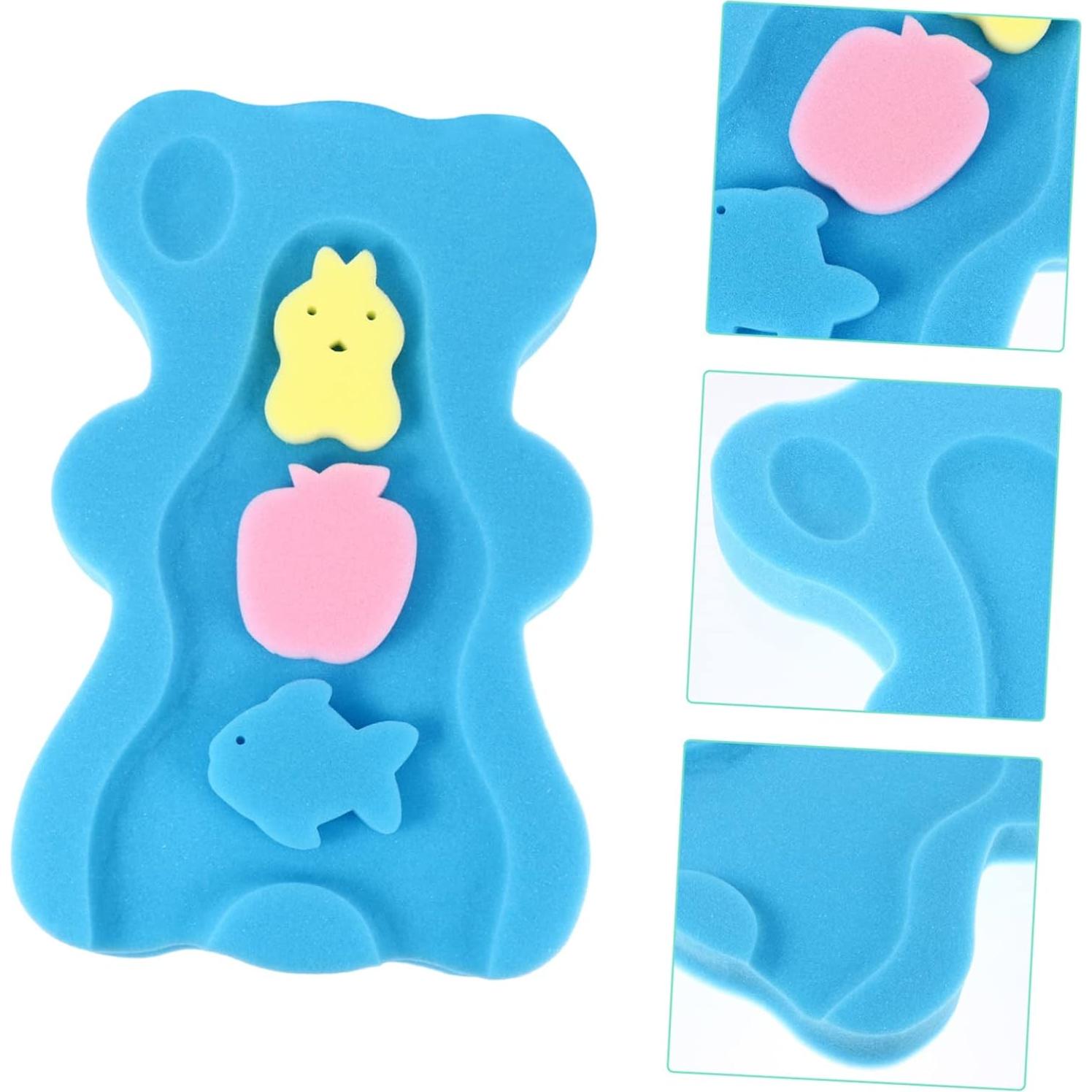 Alfombrilla de Baño Antideslizante OSOLADY 48x29cm Azul