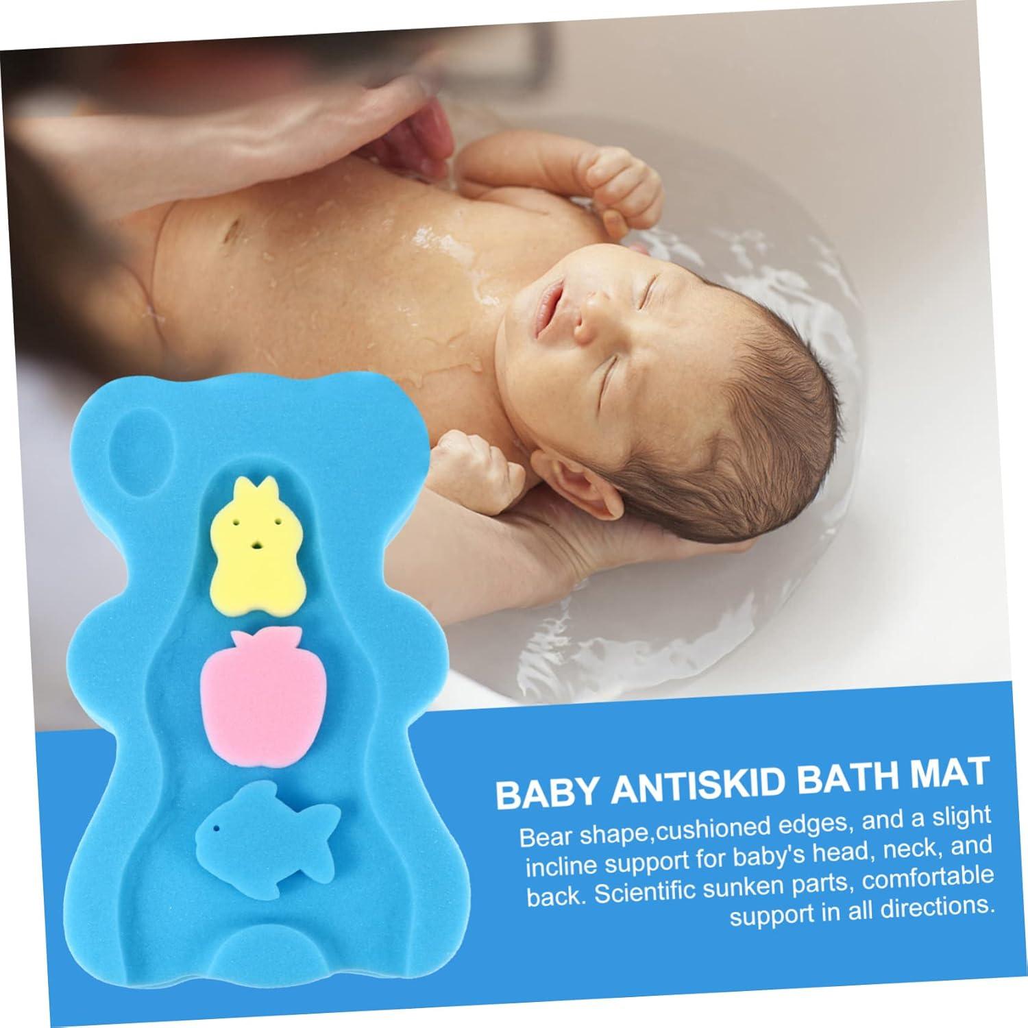 Alfombrilla de baño Garneck antideslizante esponja 48x29cm