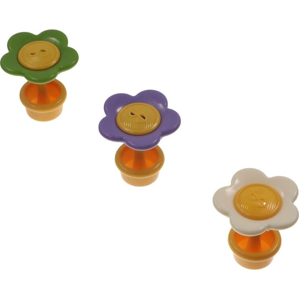 6 Piezas Presores de Inodoro Vctitil Multicolor 45mm