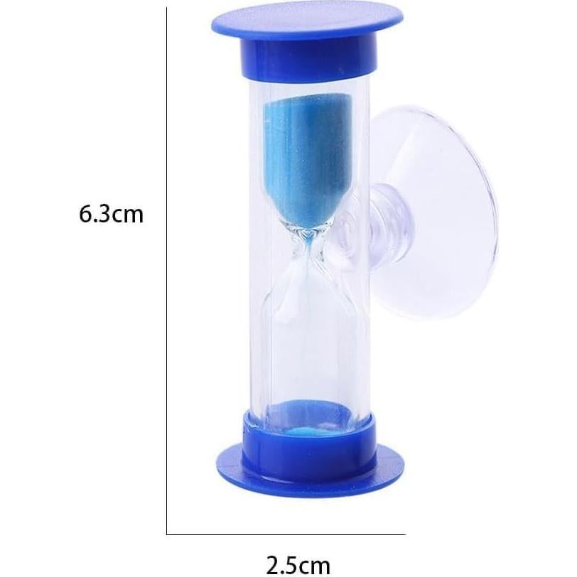 Reloj de Arena Rosojodg 2 Minutos con Ventosa Púrpura