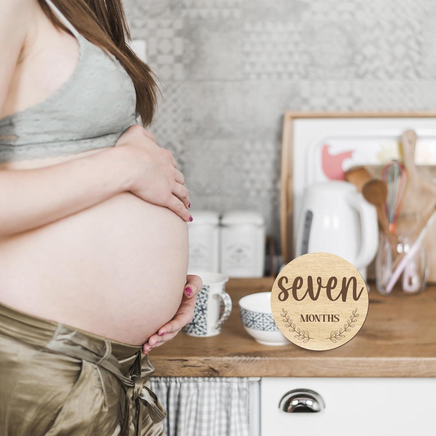 11 Hitos Mensuales para Bebés de Madera Glodecart - Props Fotográficos