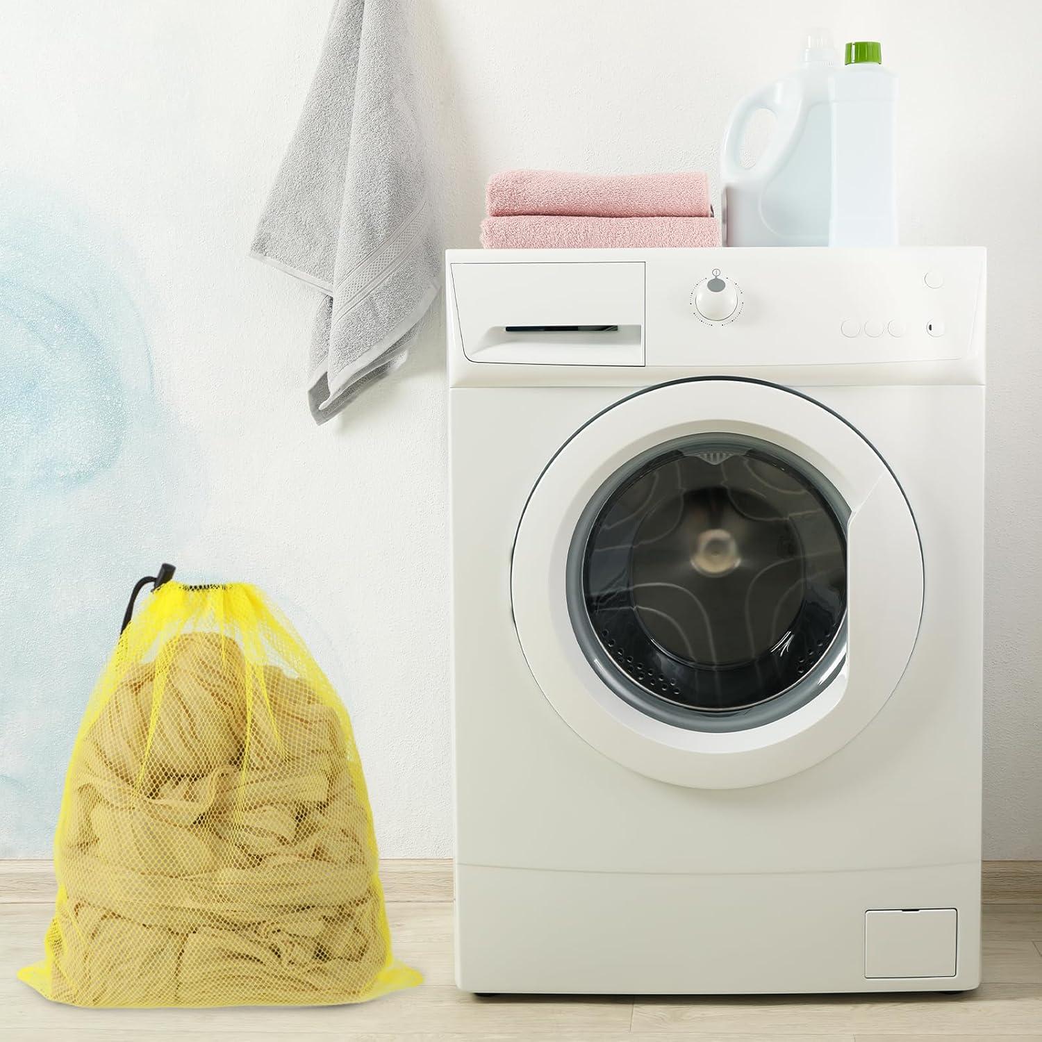 Juego de 7 Bolsas de Malla con Cierre Oruola 45x30 cm