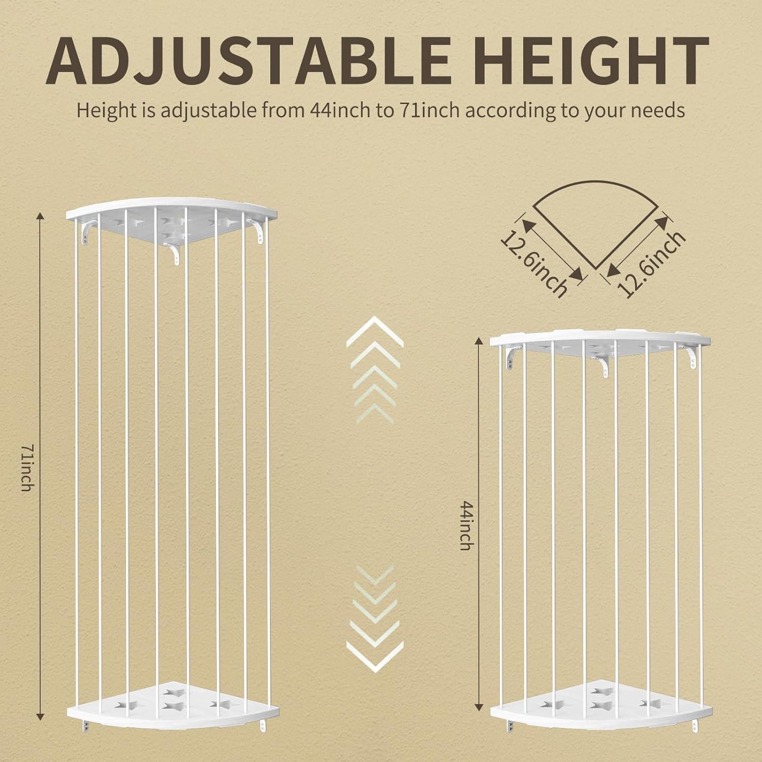 Organizador de Juguetes de Peluche Jtksfcl Ajustable 111-180 cm