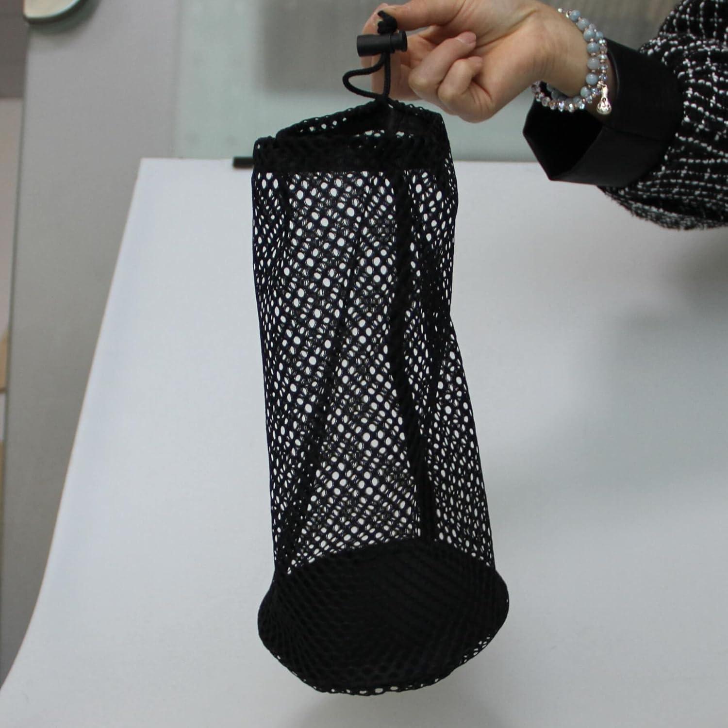 Bolsa de Malla Multiusos Aolowewin XL 21.8x33 cm Negra