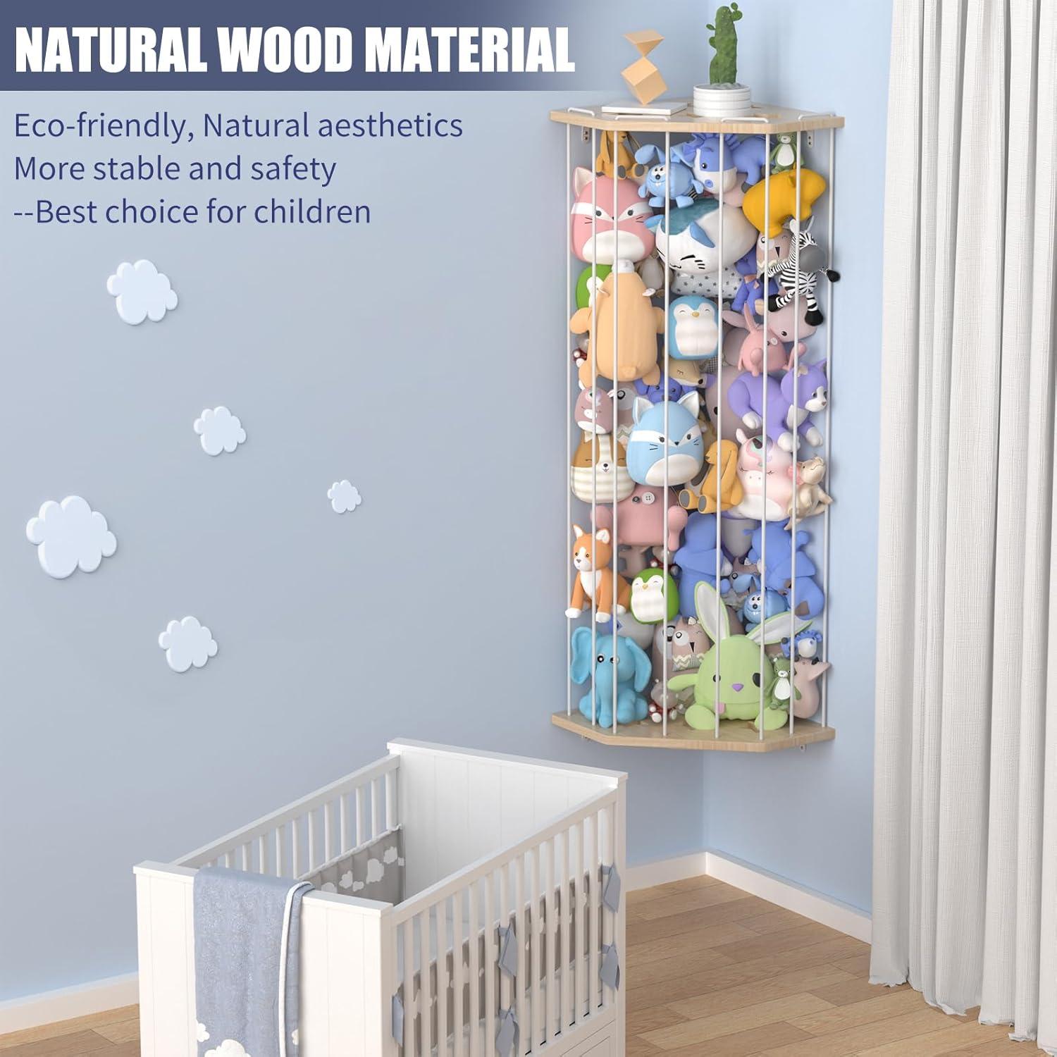 Estante de Almacenamiento de Animales de Peluche Viktorpai