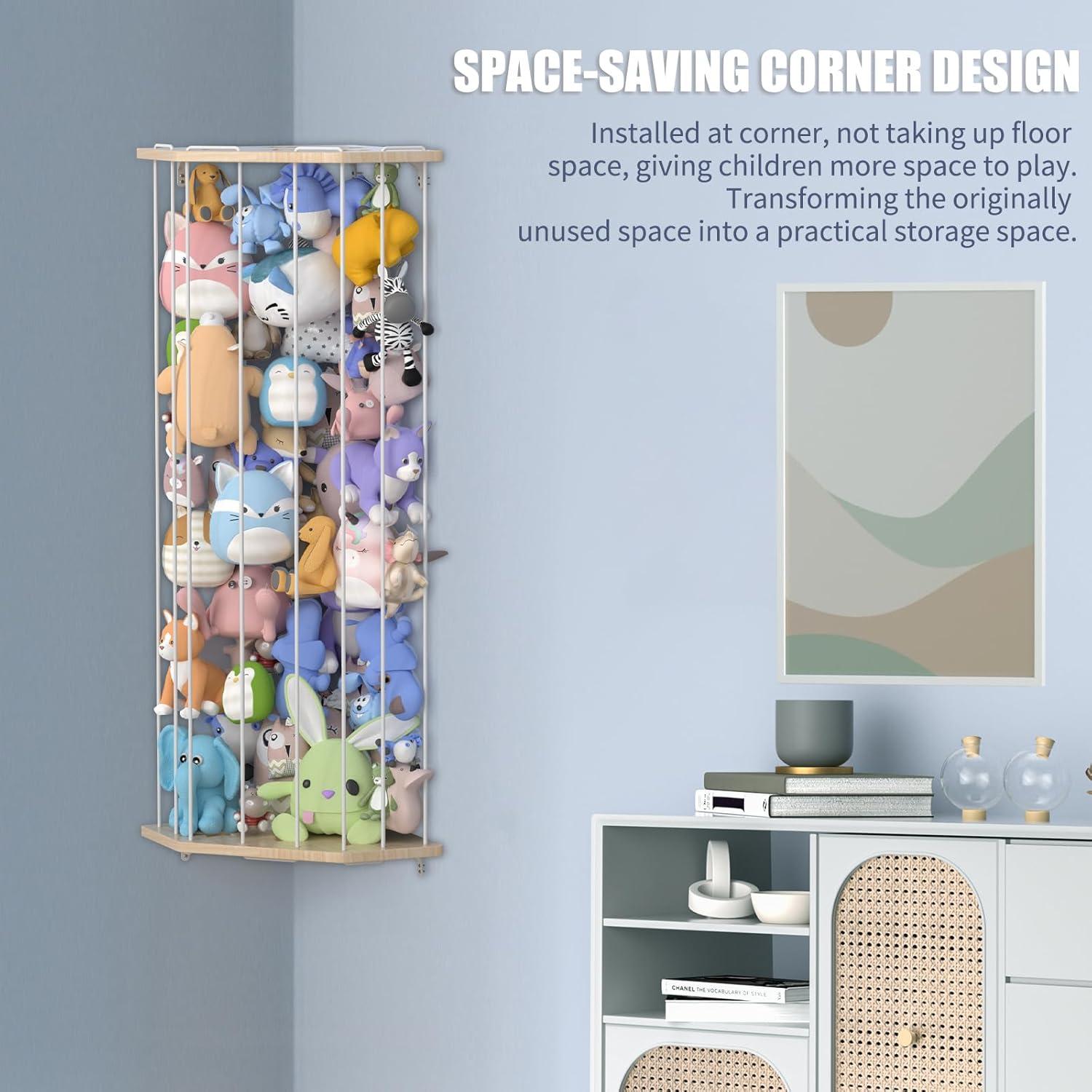 Estante de Almacenamiento de Animales de Peluche Viktorpai