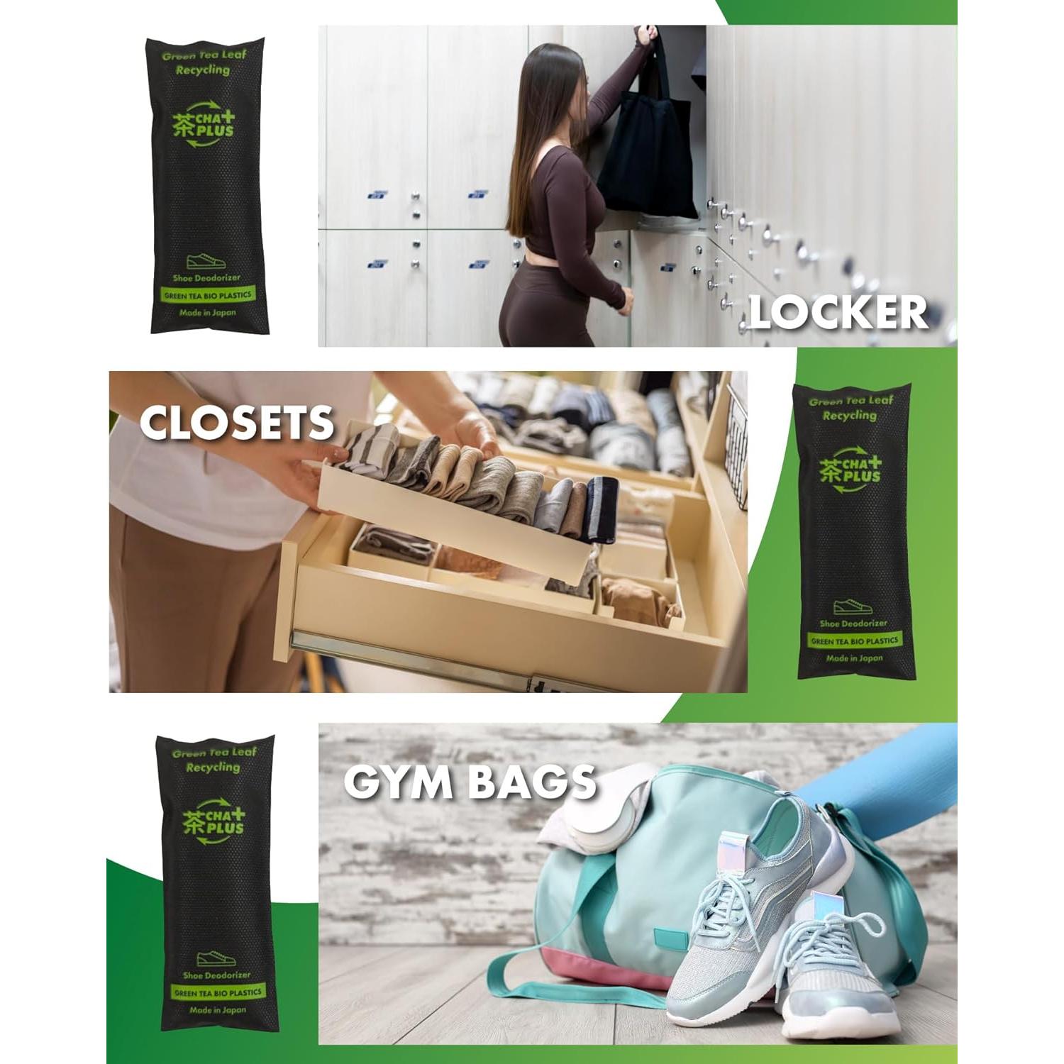 Desodorante para Zapatos Cha-Plus Aroma Té Verde 2 Piezas