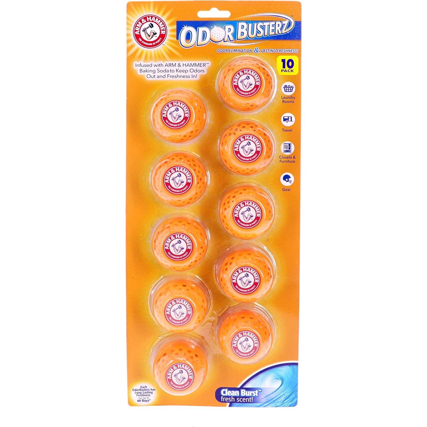 Desodorante Clip N' Go Arm & Hammer Odor Busterz 2 Piezas
