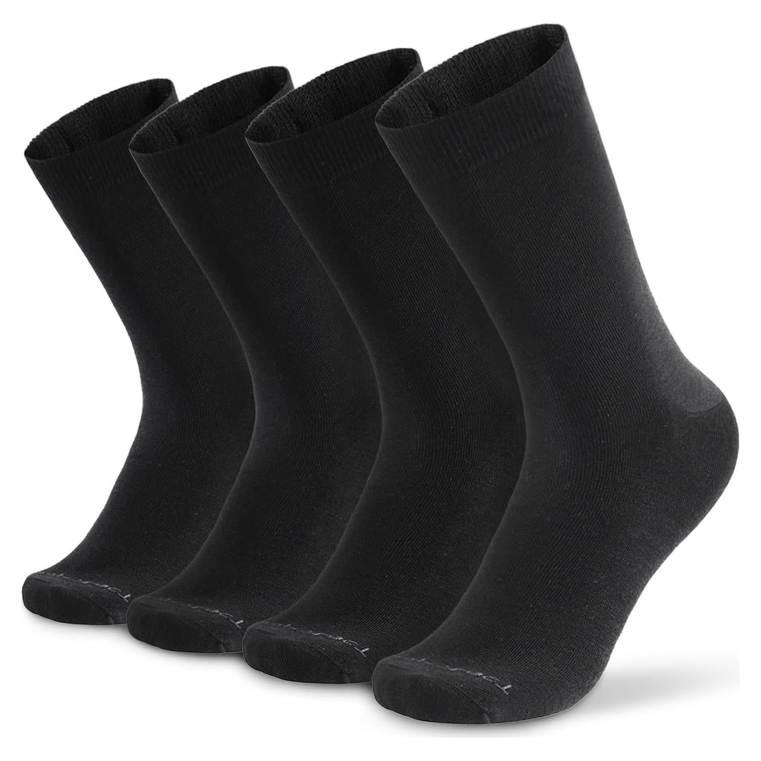 Calcetines de Lana Merino Ligeros para Senderismo - Paquete de 4