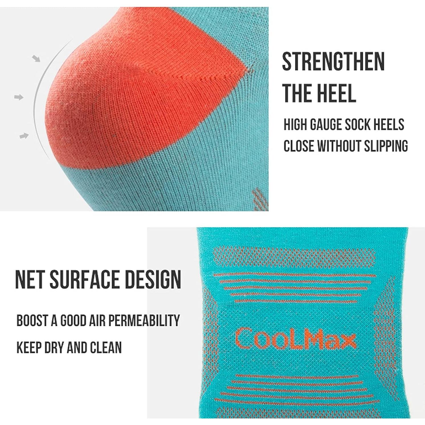 AONIJIE 3 Paquetes de Calcetines Deportivos de Cinco Dedos Unisex