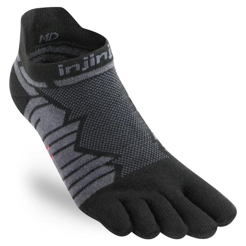Calcetines de dedos Injinji No Show Ultra Run para hombres