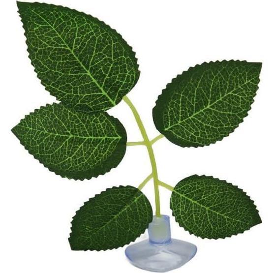 2 Almohadillas de Hoja Verde Tangseajiao para Acuario