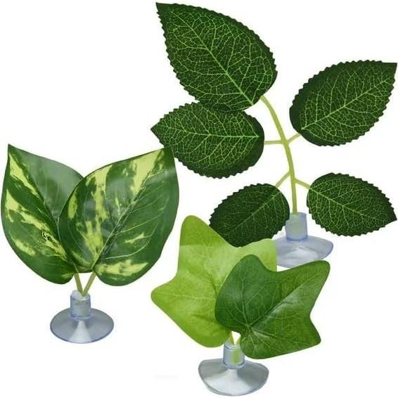 2 Almohadillas de Hoja Verde Tangseajiao para Acuario