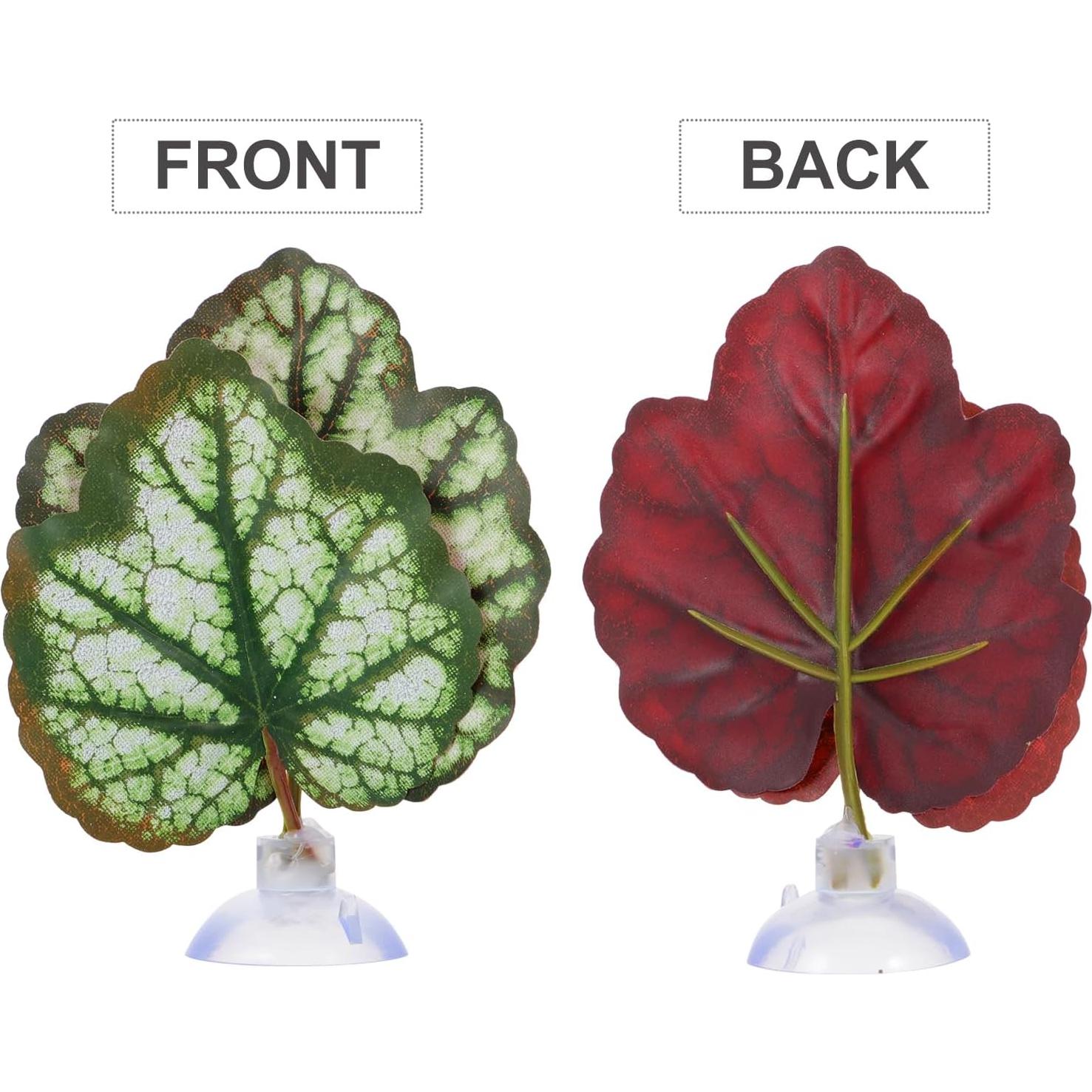 Hamaca de Hoja para Betta Balacoo - Acuario Verde 9x9 cm