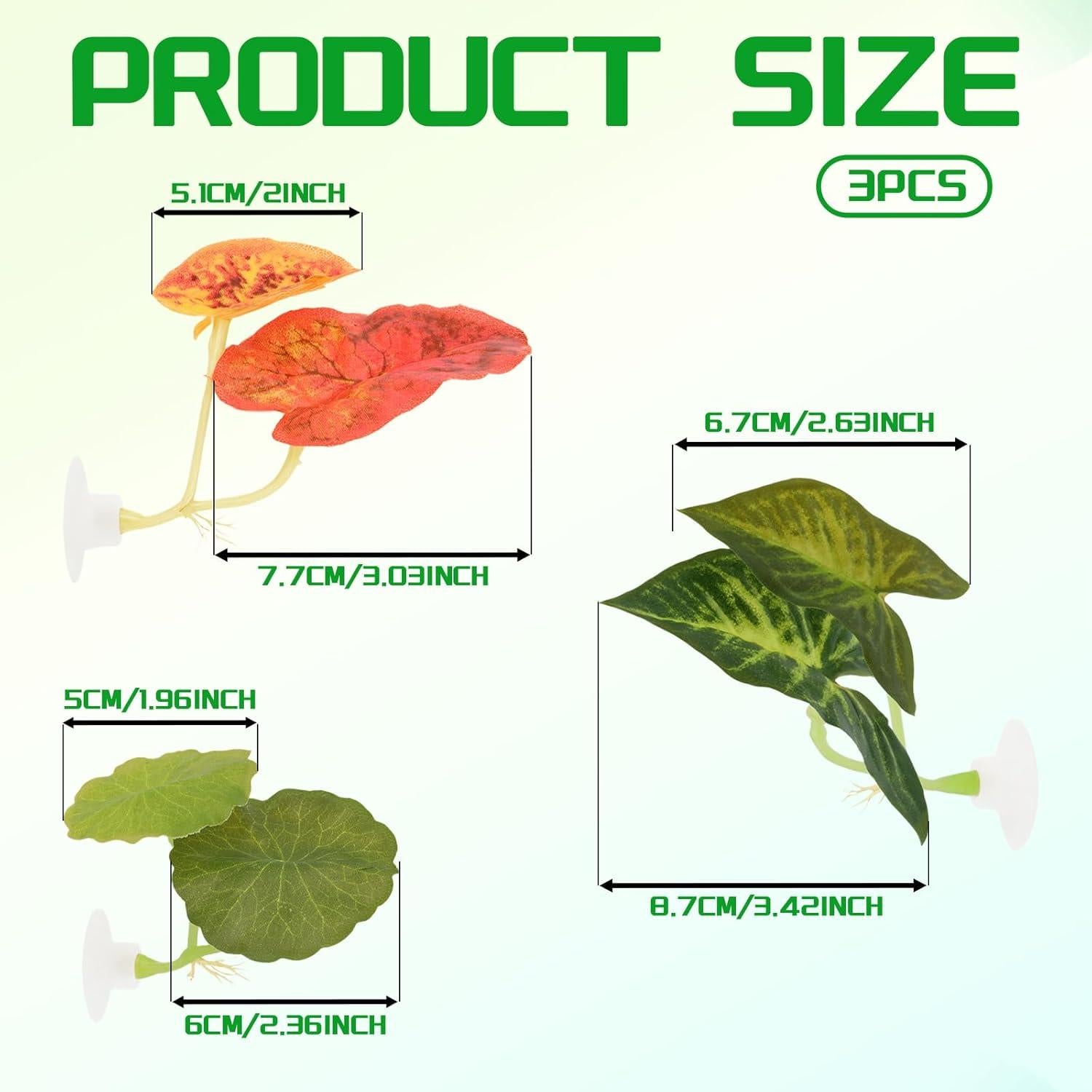 Juego de Hamacas para Bettas Pretwad - 3 PCS Ajustables