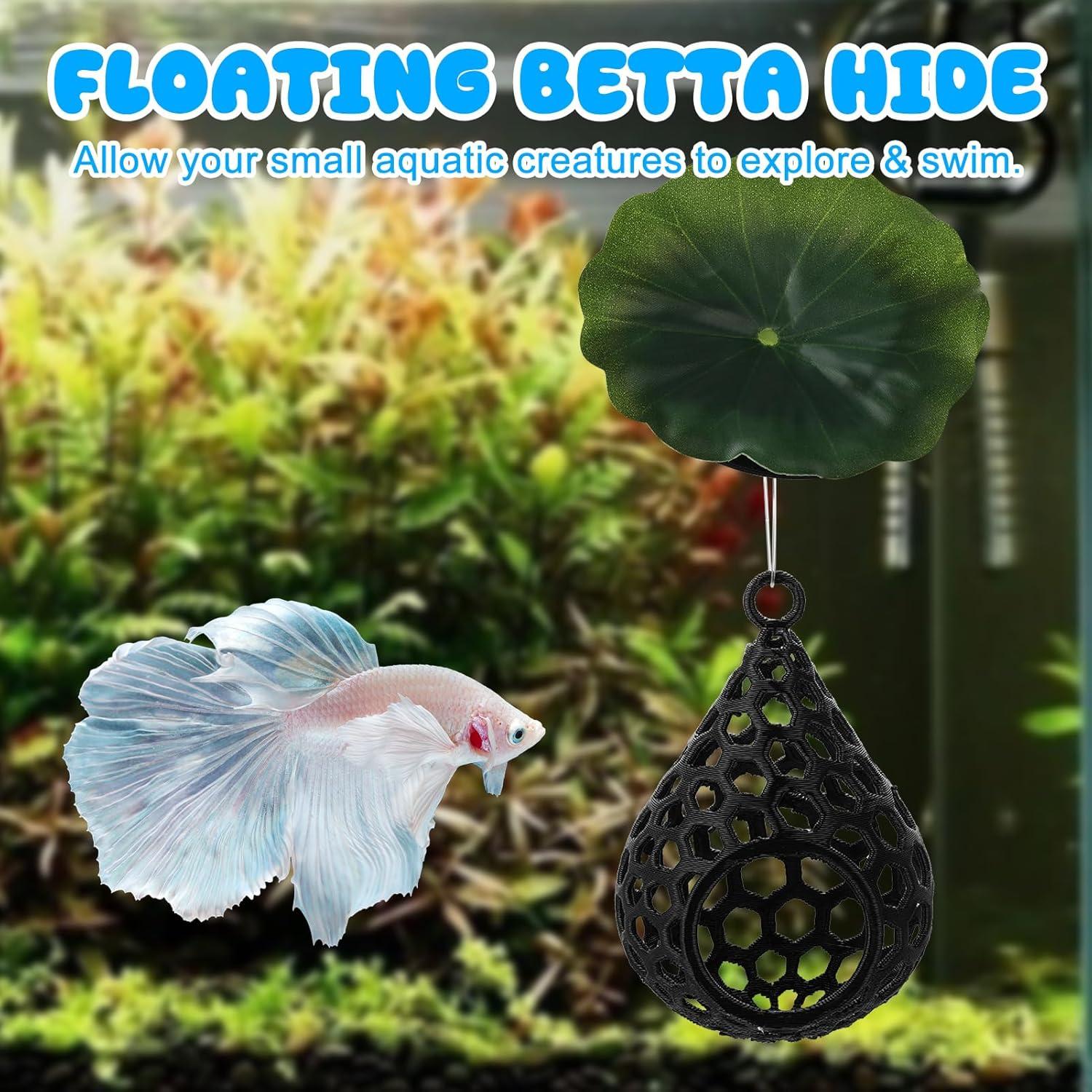 Hamaca Flotante para Betta Sicutoz - Hoja de Lirio 7 cm