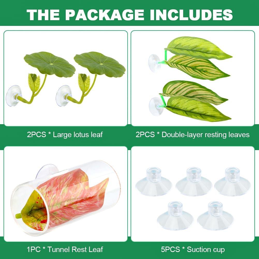 Juego de Juguetes para Acuario Bettas Velarionna 5 Piezas