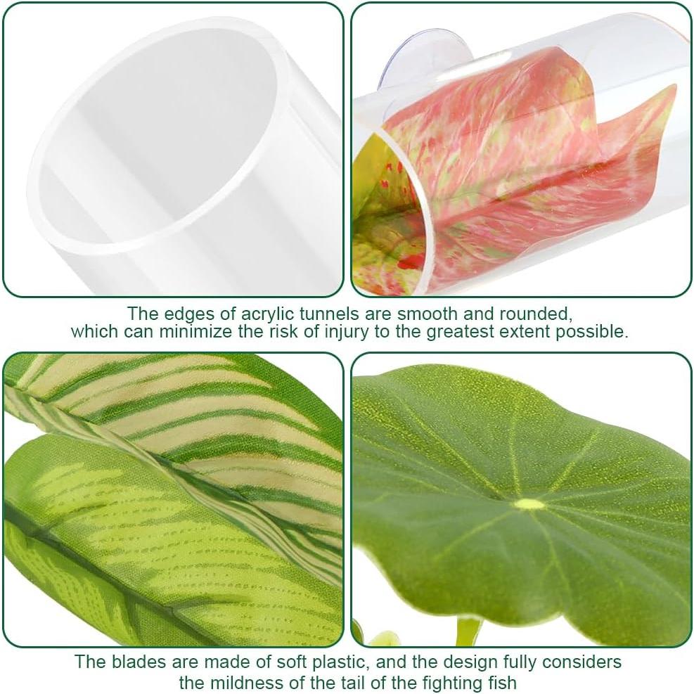 Juego de Juguetes para Acuario Bettas Velarionna 5 Piezas