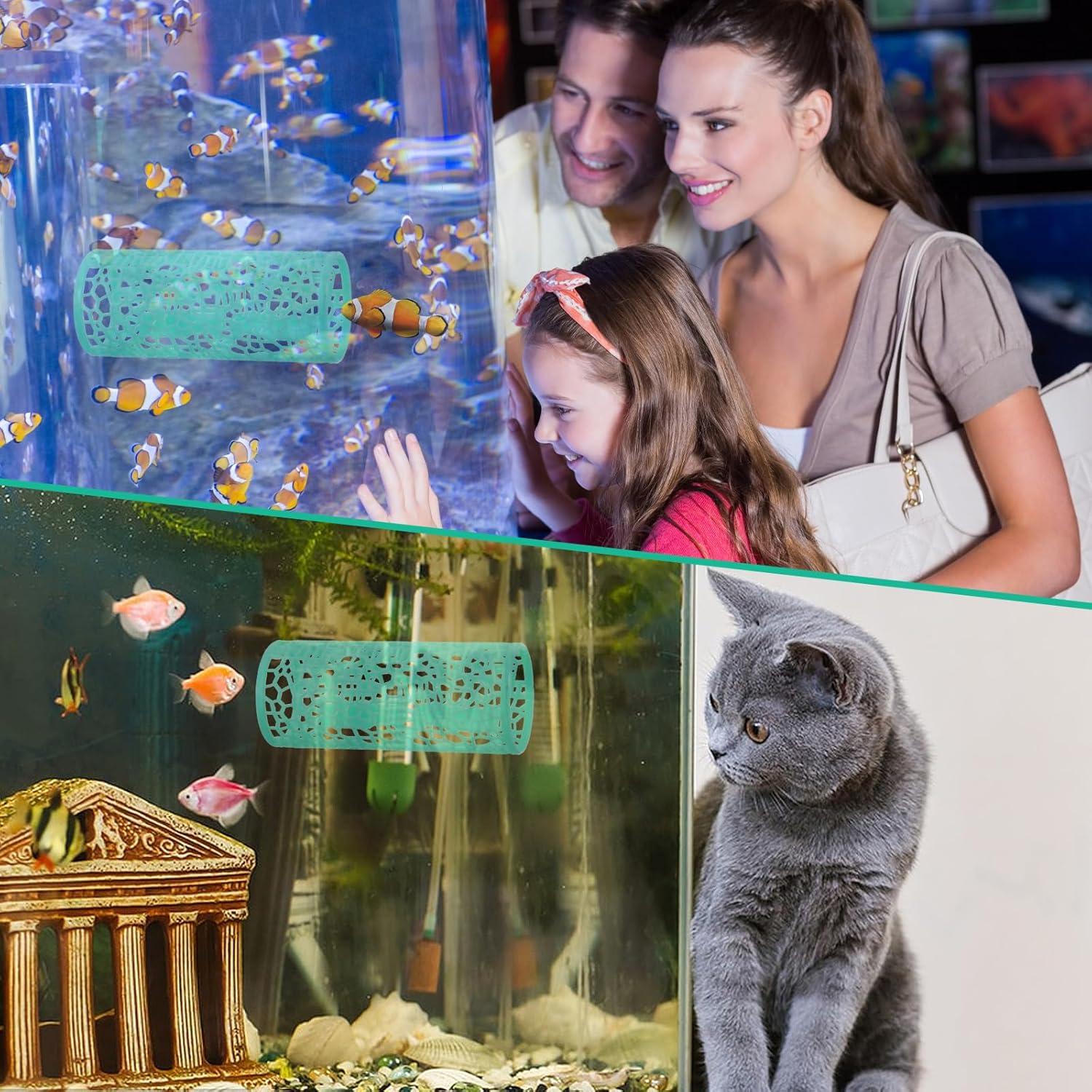 Hamaca para Peces Betta Alrhso 10x4cm Verde con Ventosas