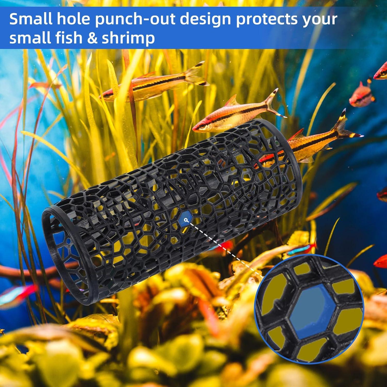 Hamaca y túnel para peces Betta LLOUSSAK - Negro 10x4.2 cm