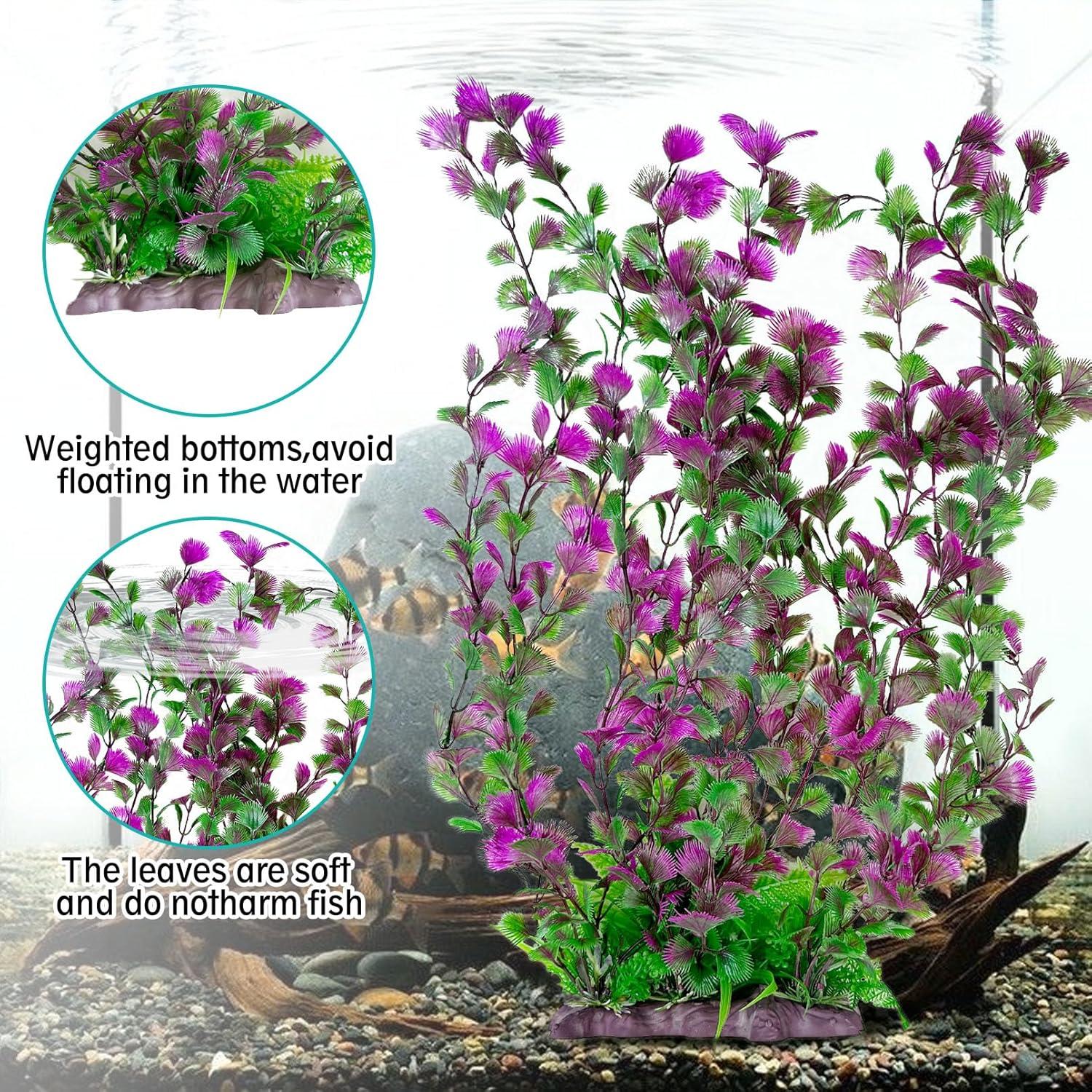 Planta Plástica para Acuarios Hamiledyi 51.8 cm Verde