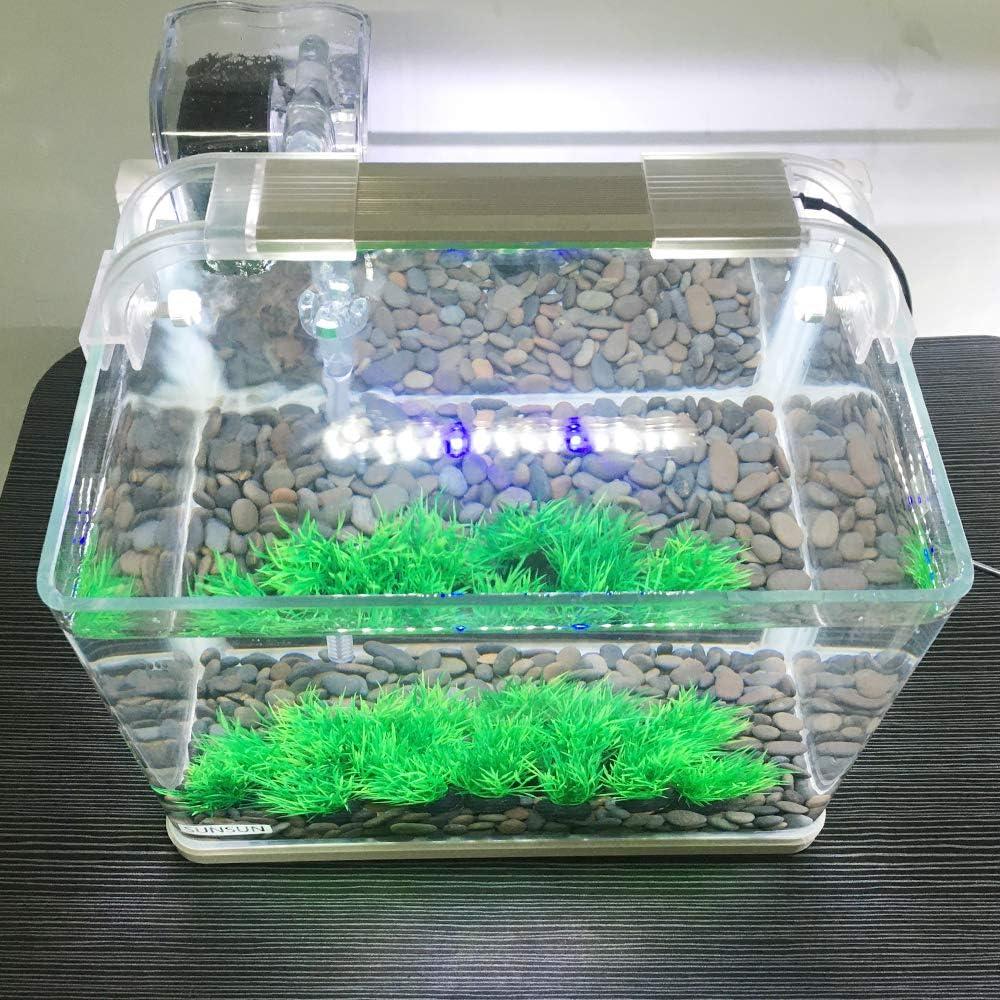 Decoración Acuario Smoothedo-Pets 20 Piezas Plantas Artificiales