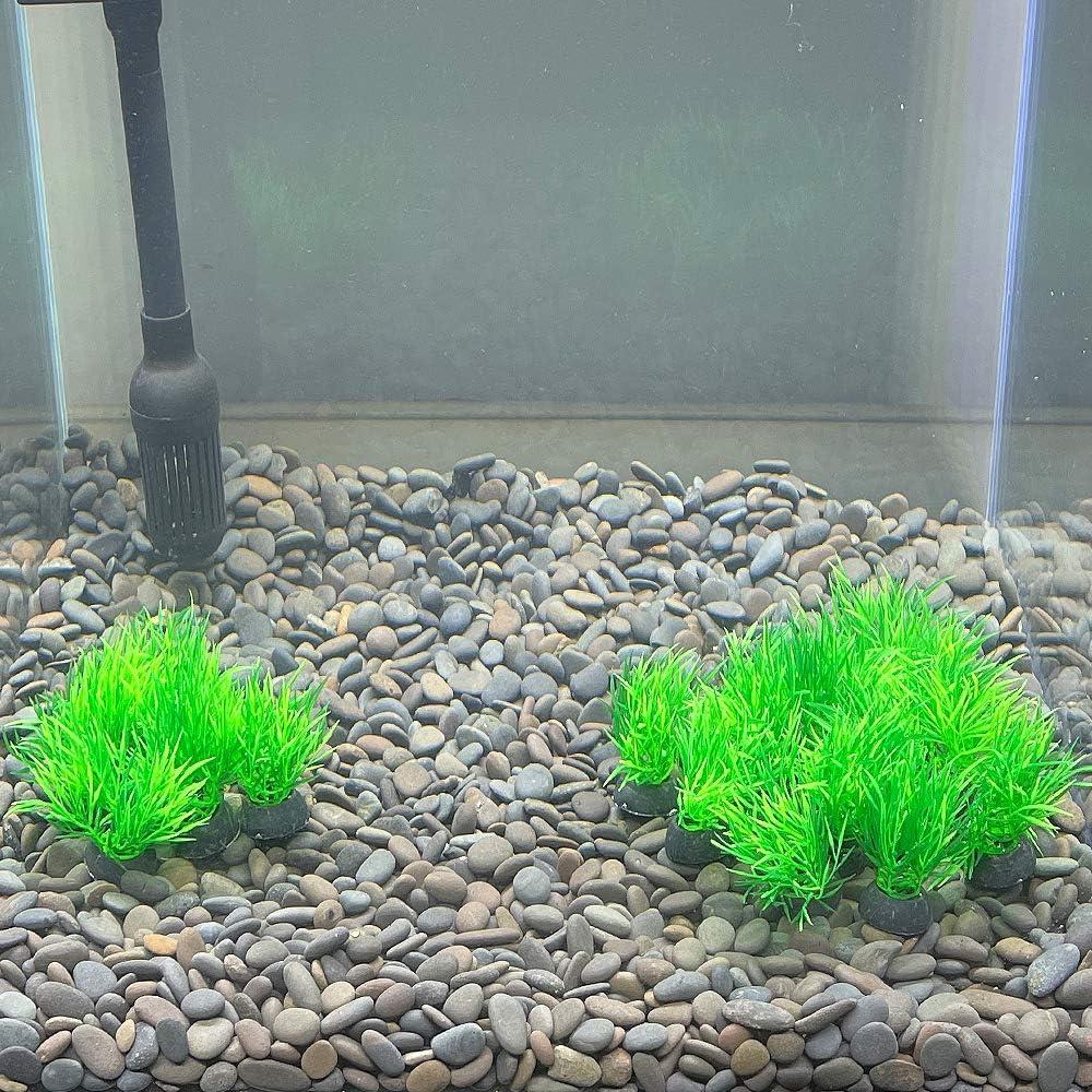 Decoración Acuario Smoothedo-Pets 20 Piezas Plantas Artificiales