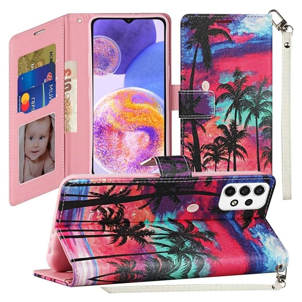 Funda de Cartera PT para Cricket Debut Smart 2022 + Vidrio Templado