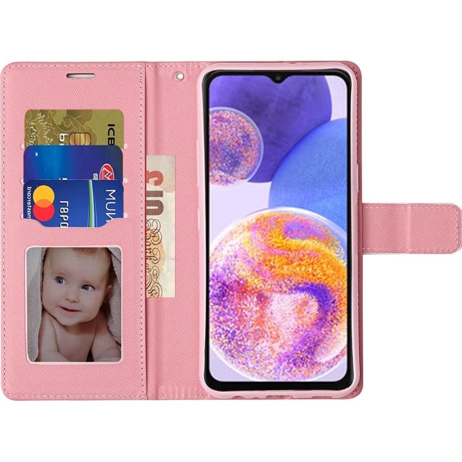 Funda de Cartera PT para Cricket Debut Smart 2022 + Vidrio Templado