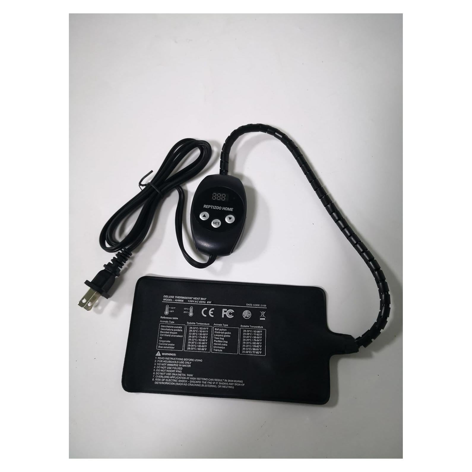 Alfombrillas Térmicas para Terrarios REPTIZOO HOME 20-50°C