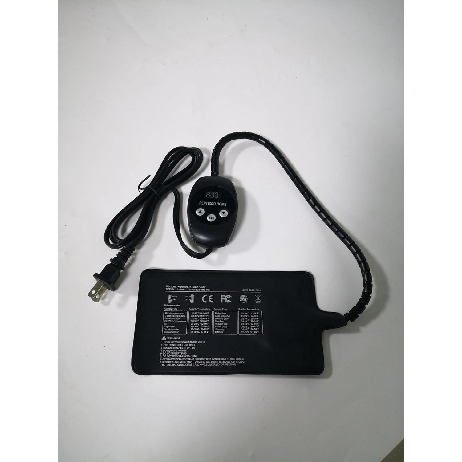 Alfombrillas Térmicas para Terrarios REPTIZOO HOME 20-50°C