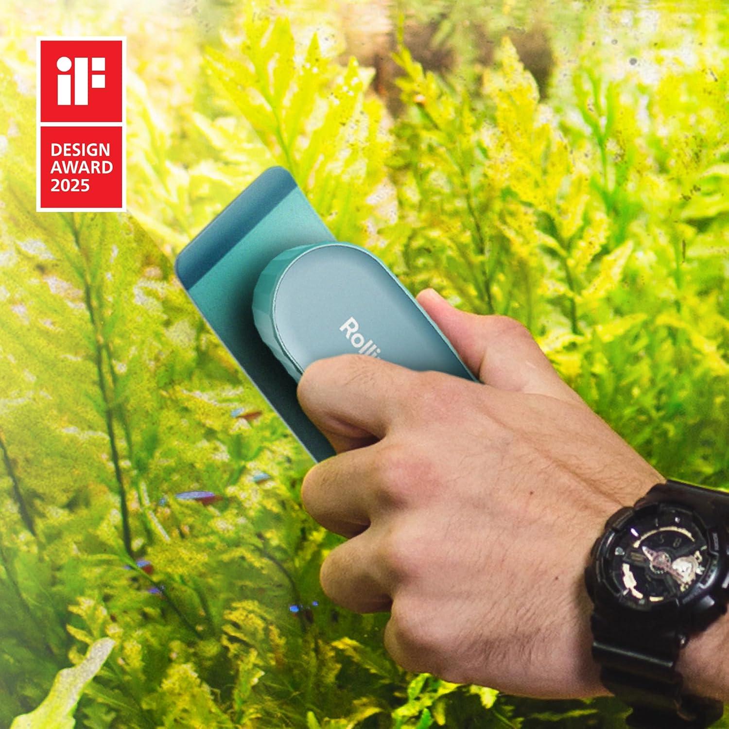 Limpiador Magnético de Cristales para Acuario Rollingreef RR-AS