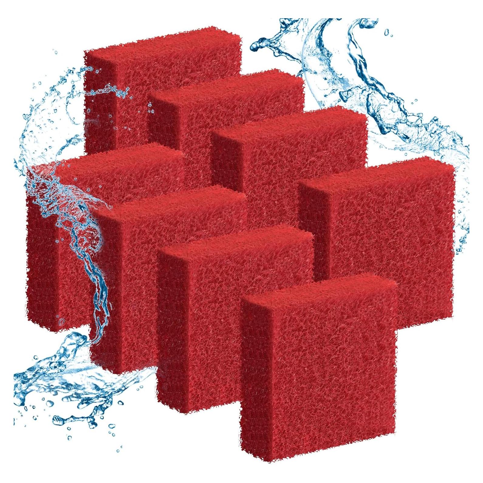 Esponjas Limpiadoras de Vidrio para Acuarios Pawfly - 8 Piezas