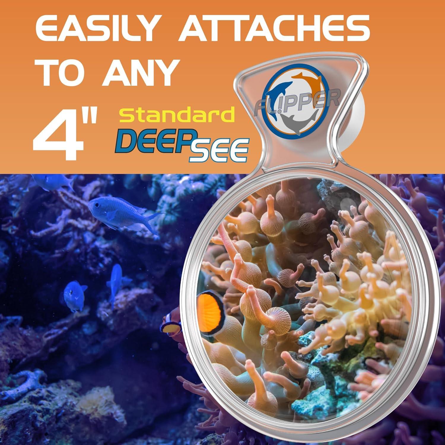 Filtro Naranja Claro Flipper para Acuarios 10.16 cm